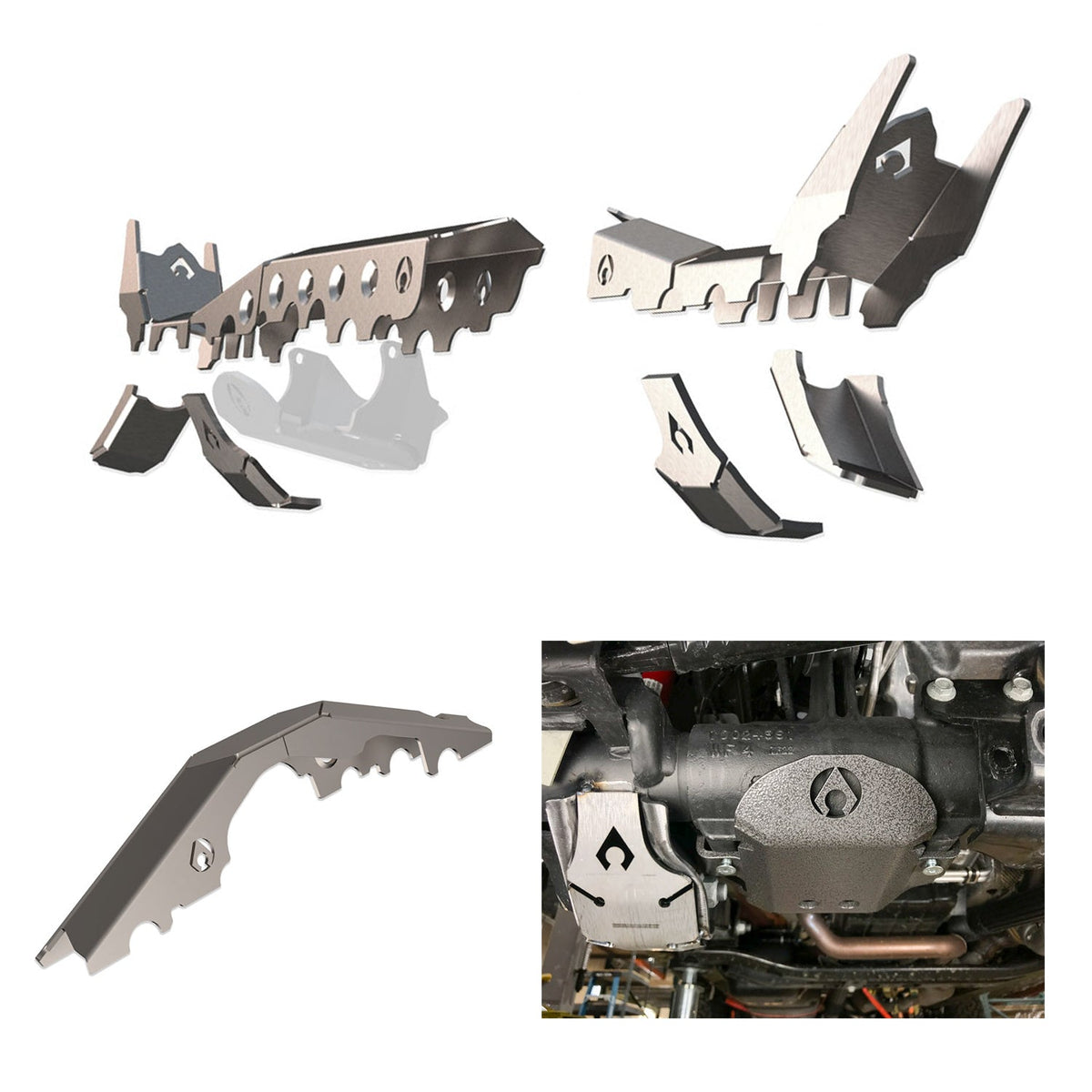 JL Front and Rear Truss Package: Free Rear LCA Skids!– Artec
