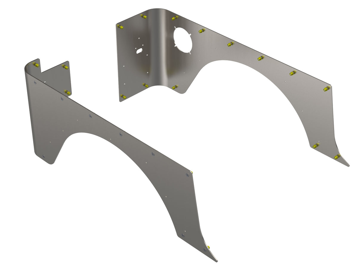 TJ Standard Rear Corner Armor Aluminum– Artec Industries