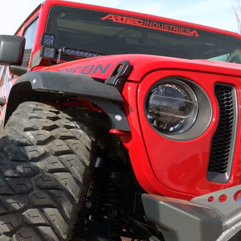 JL Exterior Package: Light Brackets and Liners *Free Fender Chop Kit!