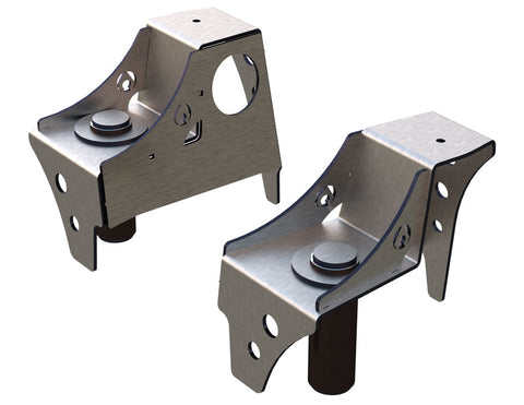 TJ Front Frame Coil Buckets for OEM bumpstops