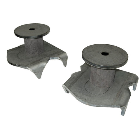Rear JK Coil Perches and retainers (pair)