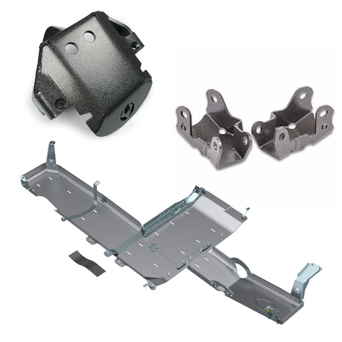 JLU 3.6L 18-20 Protection Package: Bellypan *100.00 Instant Rebate, Free Front CAD Skid, Rear LCA Skids, and Free Hat!