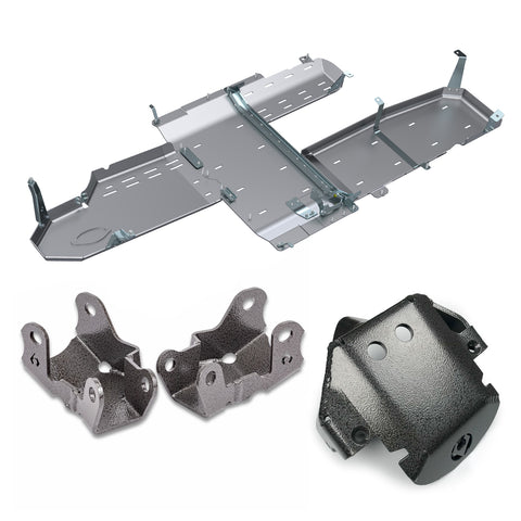 JLU Diesel Protection Package: Bellypan *100.00 Instant Rebate, Free Front CAD Skid, Rear LCA Skids, And Free Hat!
