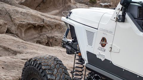 TJ Standard Aluminum Front 3.5 Fender