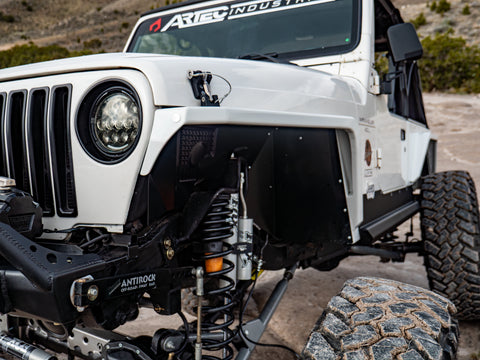 TJ Standard Aluminum Front 3.5 Fender