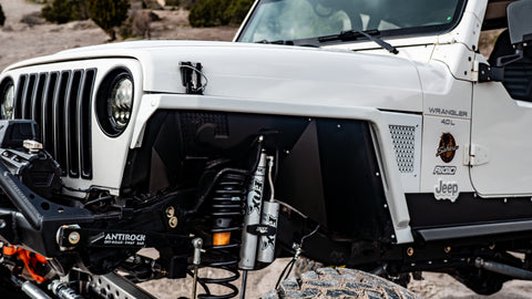 TJ Standard Aluminum Front 3.5 Fender