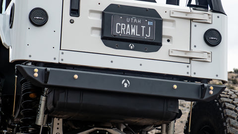 TJ/LJ Under Tailgate Plate Aluminum