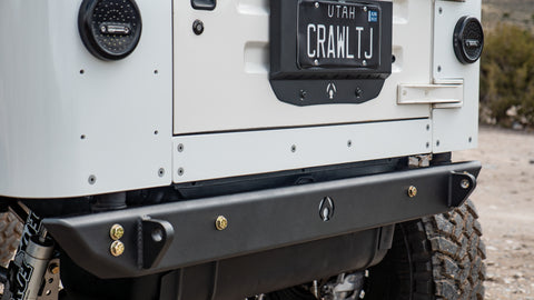 TJ/LJ Under Tailgate Plate Aluminum