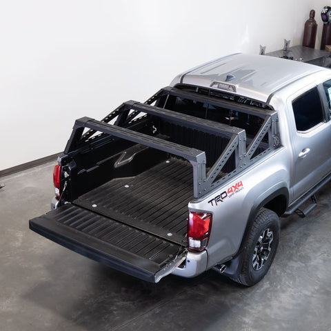Toyota Tacoma 3G Mid Height Bed Rack - ALUMINUM