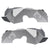 JL / JT Front Inner Fenders - All Engines - Vented
