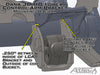 TJ 30-44 HD Lower Control Arm Brackets (pair)