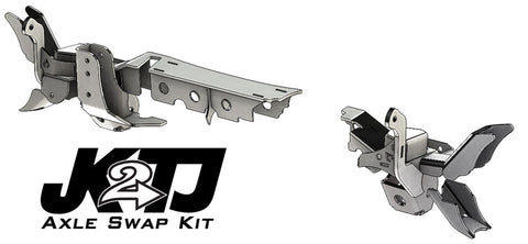 JK2TJ Front Axle Swap Kit with Truss