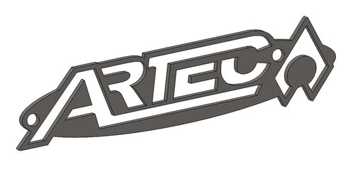 Artec laser cut logo